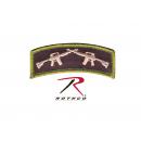 Rothco Crossed Rifles Patch With Hook Back, Rothco Crossed Rifles Patch, patch, patches, crossed rifles, airsoft patch, airsoft, airsoft patches, crossed rifle patch, hook back, morale patches, morale patch, airsoft morale patch, tactical morale patches, gun morale patches, velcro morale patch, hook and loop morale patch, 